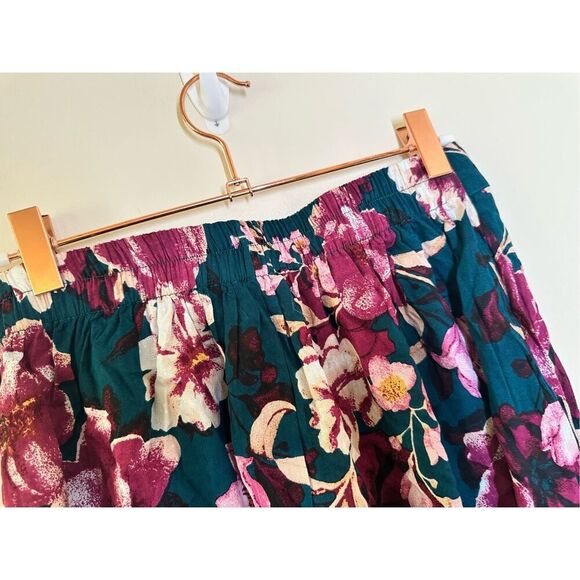 Band of the free Pink and Green Floral Skirt Size Small New - Picture 3 of 5
